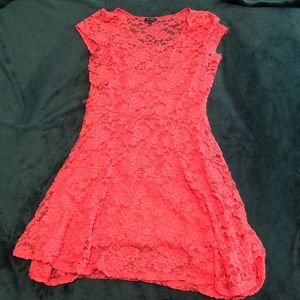 Pink Lace Dress
